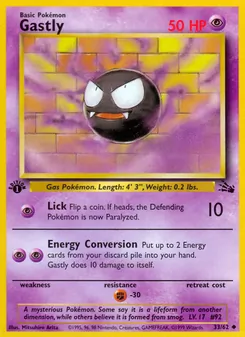 Gastly — Fóssil 33