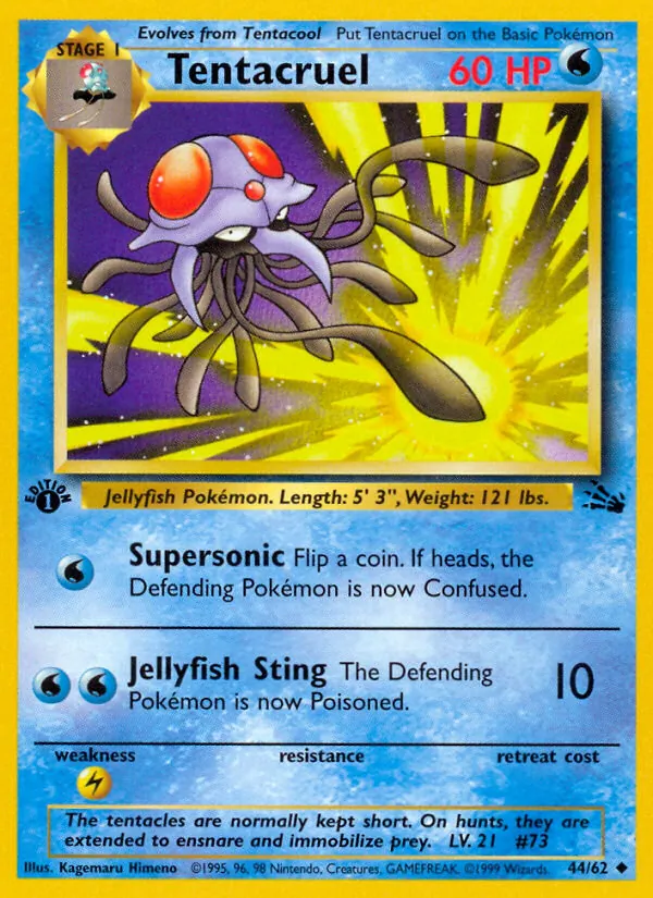 Tentacruel — Fóssil 44