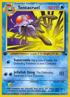 Tentacruel — Fóssil 44