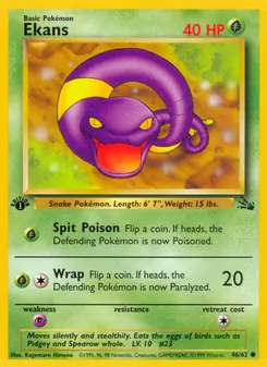 Ekans — Fóssil 46