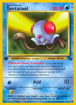 Tentacool — Fóssil 56