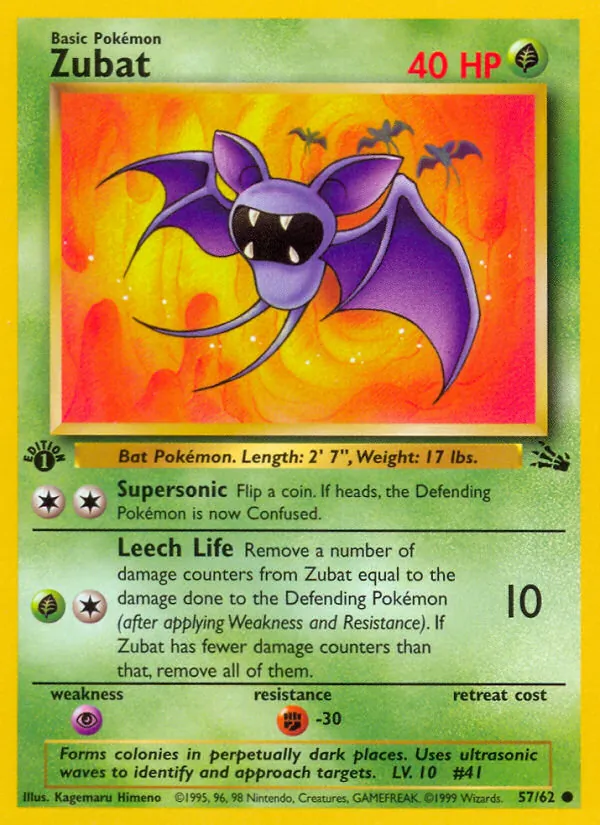 Zubat — Fóssil 57