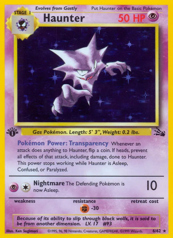 Haunter — Fóssil 6