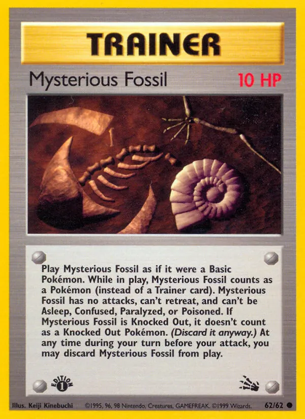 Mysterious Fossil — Fóssil 62