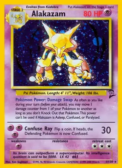 Alakazam — Base Set 2 1