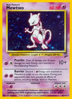 Mewtwo — Base Set 2 10