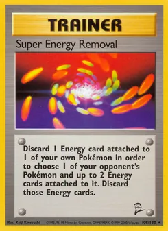 Super Energy Removal — Base Set 2 108