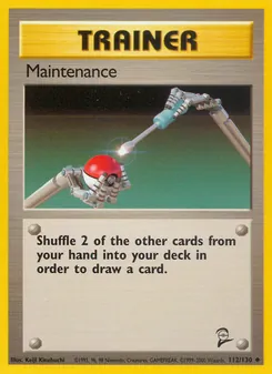 Maintenance — Base Set 2 112