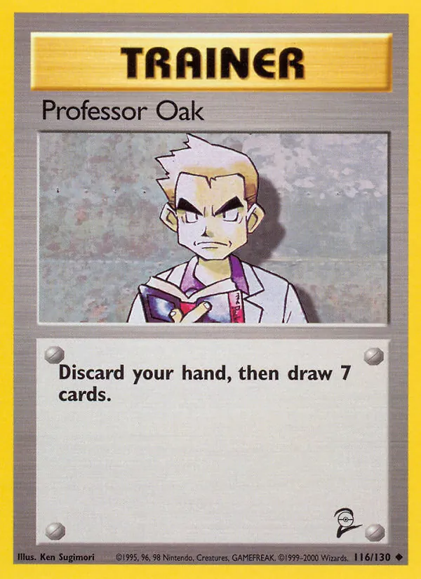 Professor Oak — Base Set 2 116
