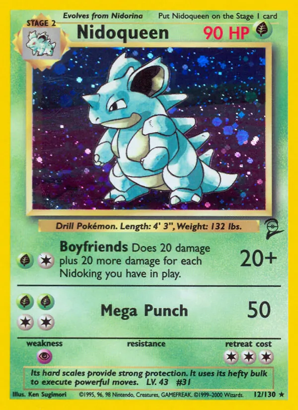 Nidoqueen — Base Set 2 12