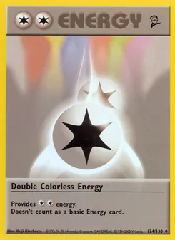 Double Colorless Energy — Base Set 2 124