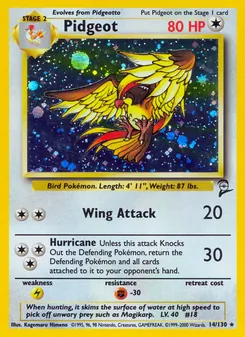 Pidgeot — Base Set 2 14
