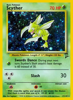 Scyther — Base Set 2 17