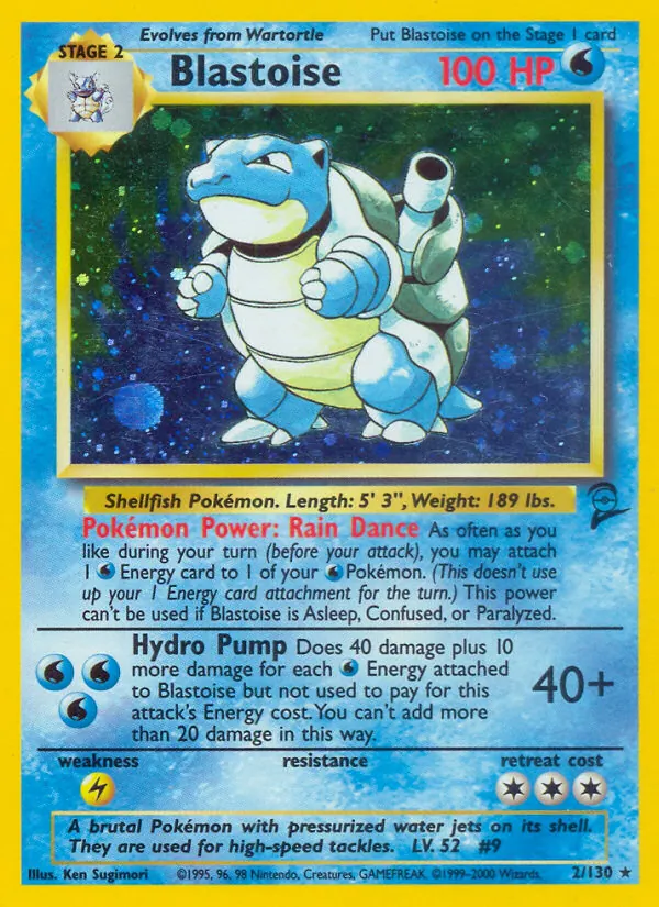 Blastoise — Base Set 2 2