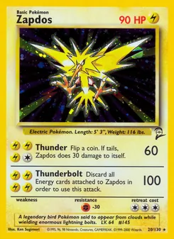 Zapdos — Base Set 2 20
