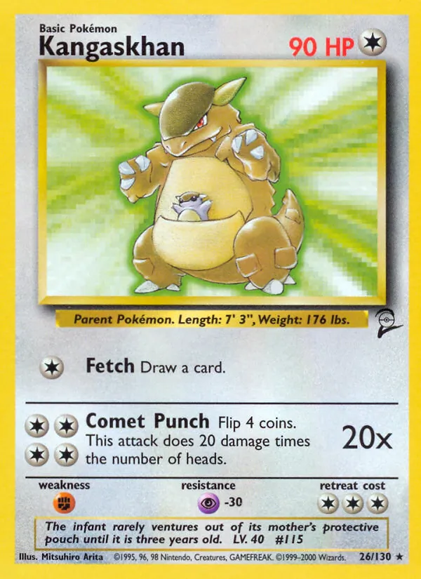 Kangaskhan — Base Set 2 26