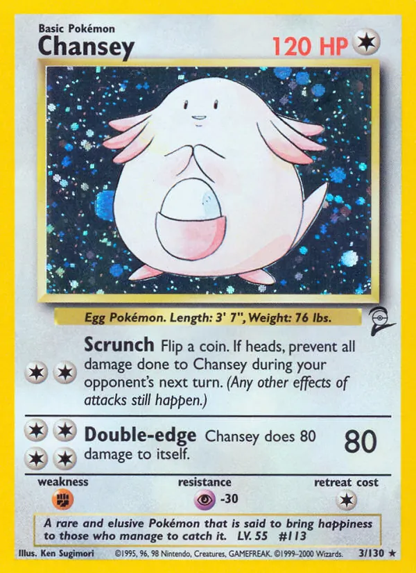 Chansey — Base Set 2 3
