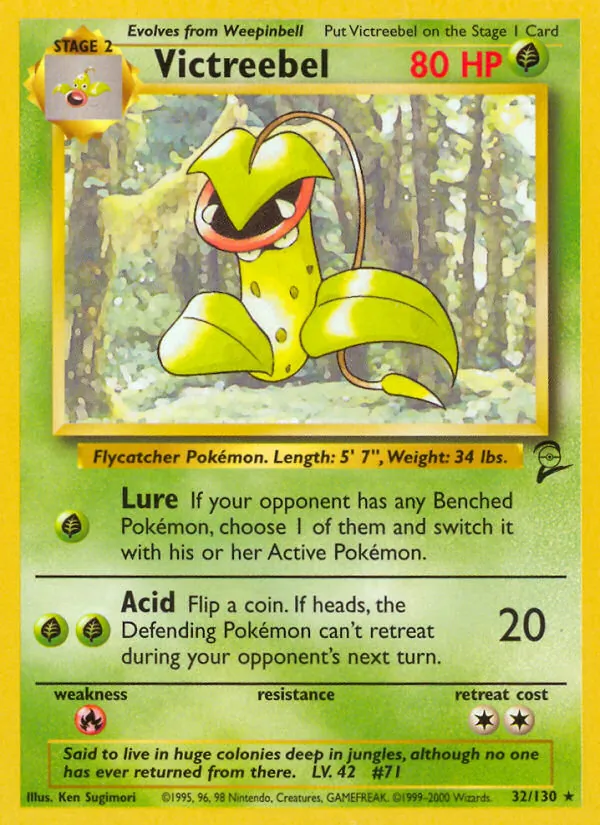 Victreebel — Base Set 2 32