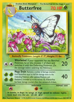 Butterfree — Base Set 2 34
