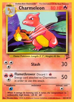 Charmeleon — Base Set 2 35
