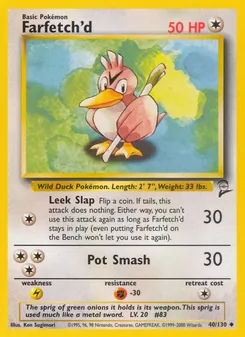 Farfetch'd — Base Set 2 40