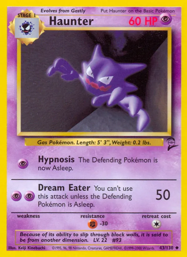 Haunter — Base Set 2 43