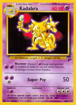 Kadabra — Base Set 2 46