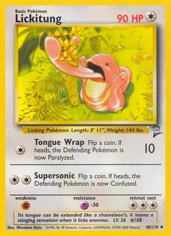 Lickitung — Base Set 2 48