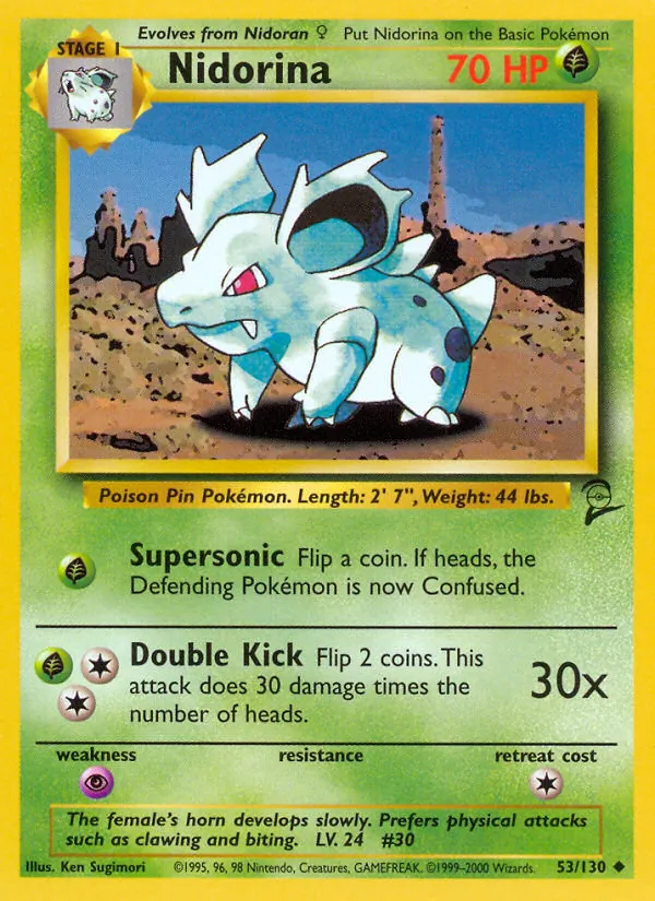 Nidorina — Base Set 2 53