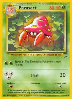 Parasect — Base Set 2 55