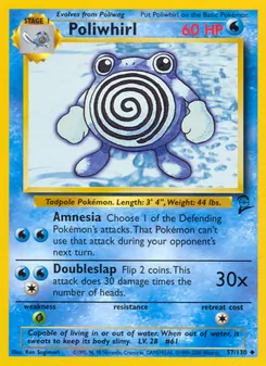 Poliwhirl — Base Set 2 57