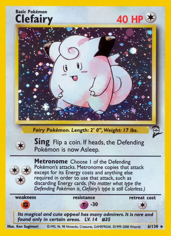 Clefairy — Base Set 2 6