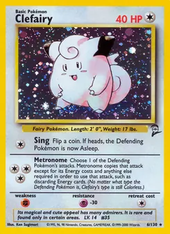 Clefairy — Base Set 2 6