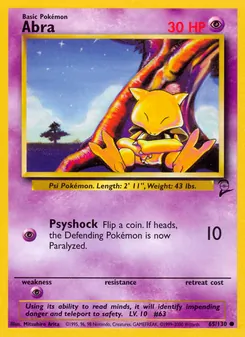 Abra — Base Set 2 65