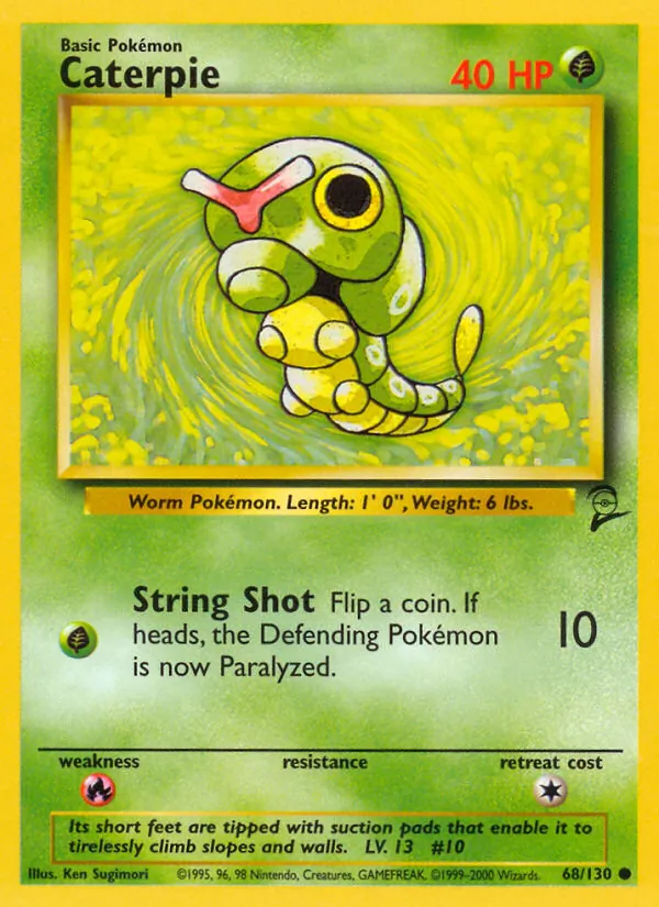 Caterpie — Base Set 2 68