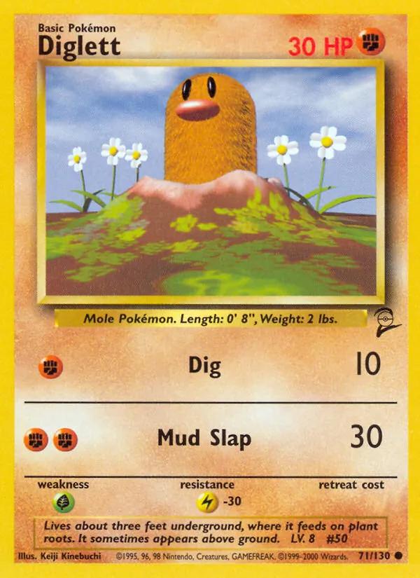 Diglett — Base Set 2 71