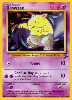Drowzee — Base Set 2 73