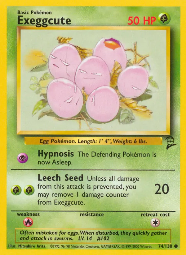 Exeggcute — Base Set 2 74