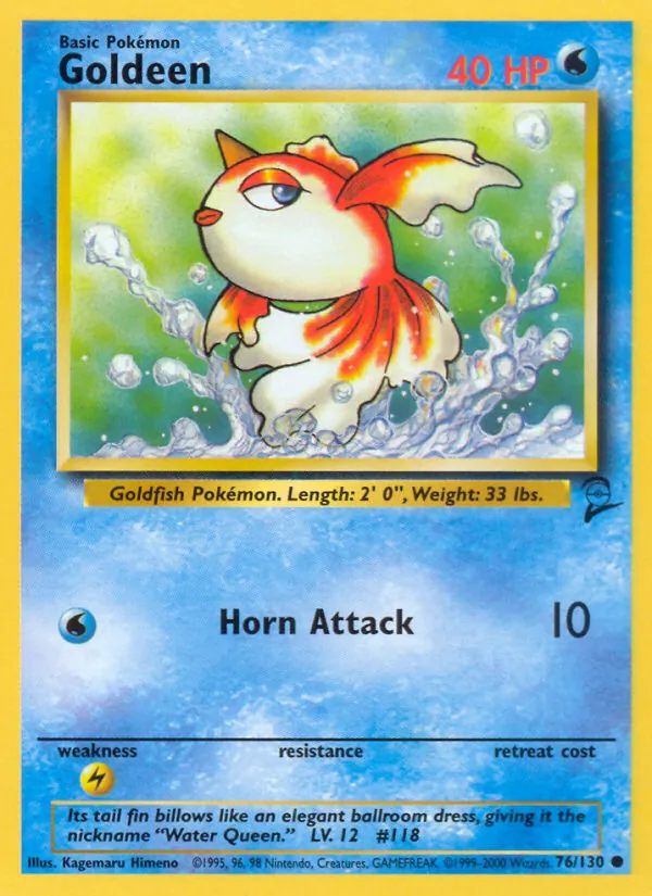 Goldeen — Base Set 2 76