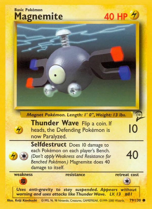 Magnemite — Base Set 2 79