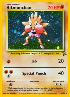 Hitmonchan — Base Set 2 8