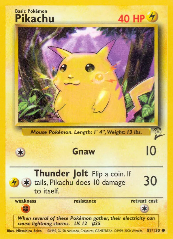 Pikachu — Base Set 2 87