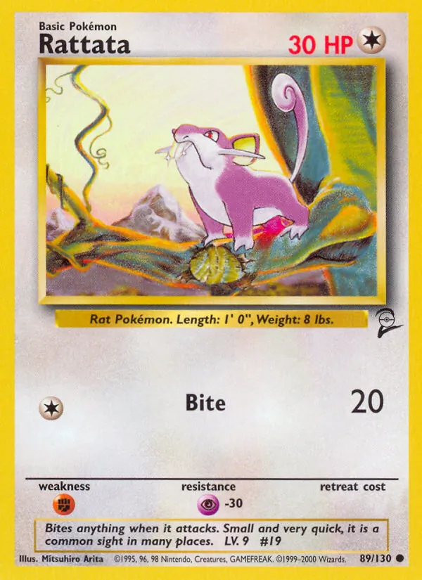 Rattata — Base Set 2 89