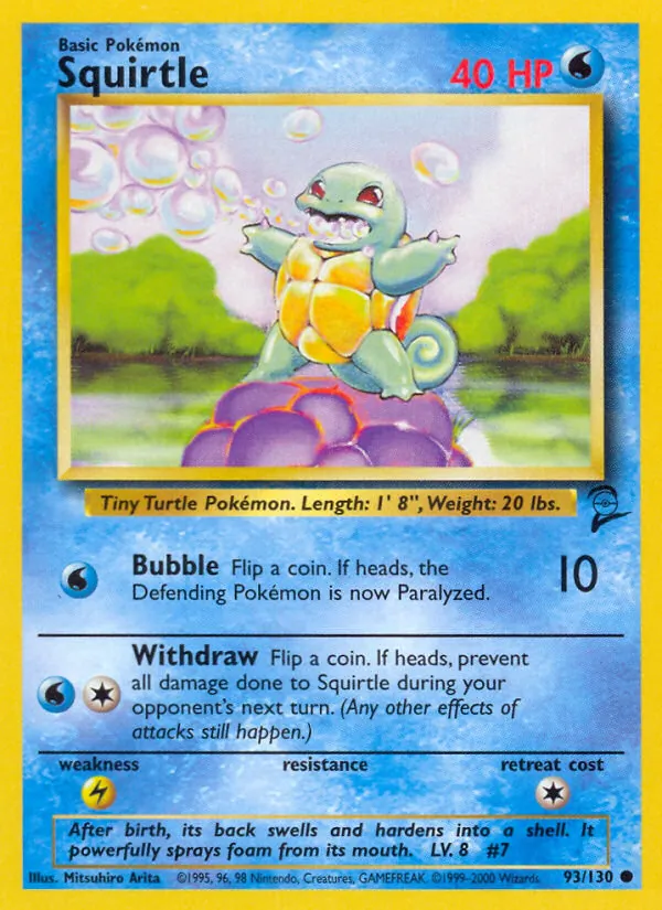 Squirtle — Base Set 2 93