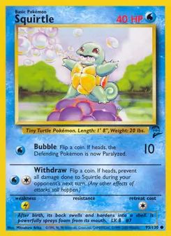 Squirtle — Base Set 2 93