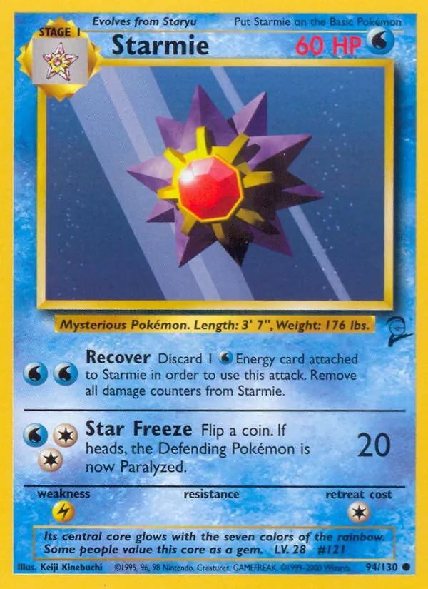 Starmie — Base Set 2 94