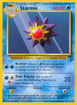 Starmie — Base Set 2 94