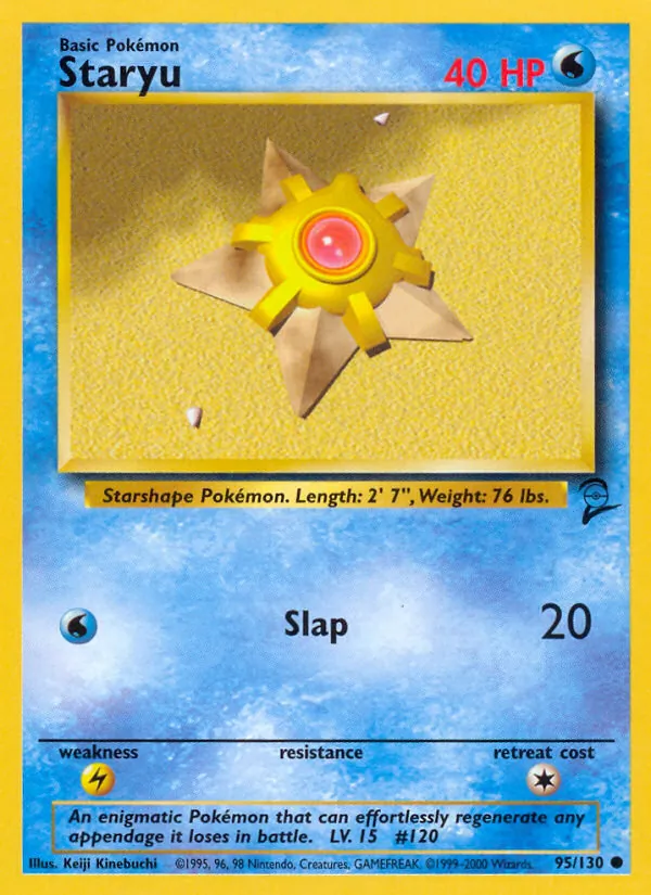 Staryu — Base Set 2 95