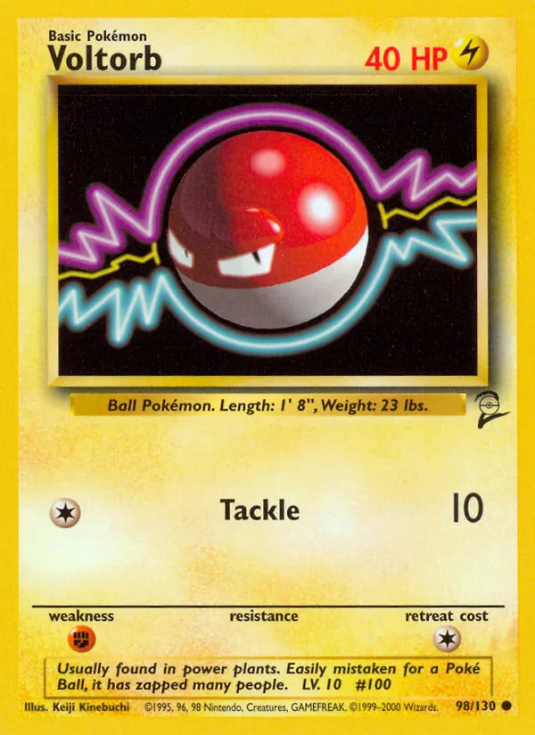 Voltorb — Base Set 2 98