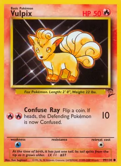 Vulpix — Base Set 2 99